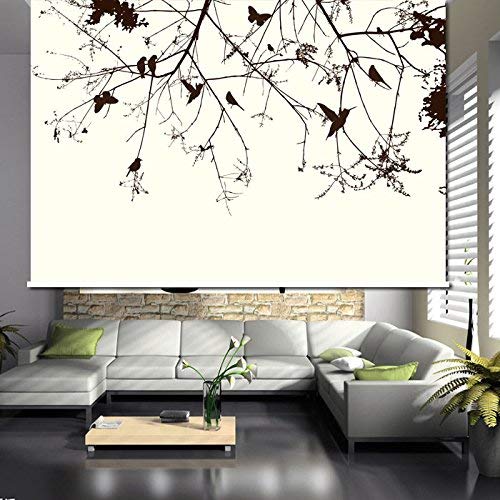 PASSENGER PIGEON Thermal Insulated Blackout Fabric Custom Window Roller Shades Blinds,40