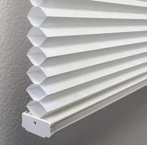 Cotton White, Light Filtering Cellular / Honeycomb Shades, 51